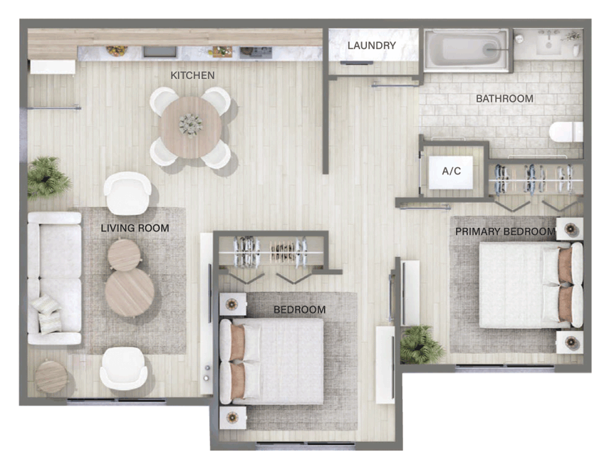 2 Bedroom Apartment